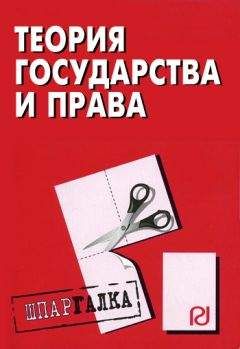 Коллектив авторов - Теория государства и права: Шпаргалка