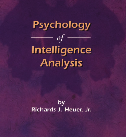 Психология разведывательного анализа - Ричардс Дж. Хойер, мл.